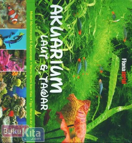 Cover Buku Flona Serial : Akuarium Laut & Tawar