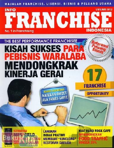 Cover Buku Majalah Info Franchise Indonesia No. 1 in Franchising #05 - Mei 2012