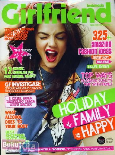 Cover Buku Majalah Girl Friend #54 - Mei 2012