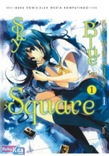 Cover Buku LC : Sky Blue Square 01