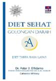 Cover Buku Diet Sehat Golongan Darah A 2006