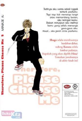 Cover Belakang Buku Therefore, Please Choose Me 02