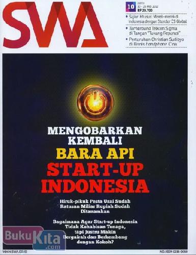 Cover Buku Majalah SWA Sembada No. 10 | 10 - 23 Mei 2012