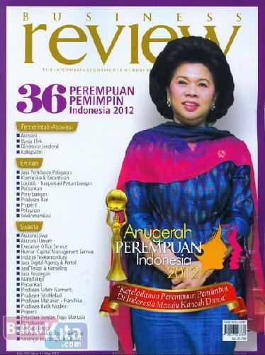 Cover Buku Majalah Business Review #14 - Mei 2012