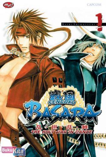 Cover Buku Sengoku Basara : The Holy War In Dance 01
