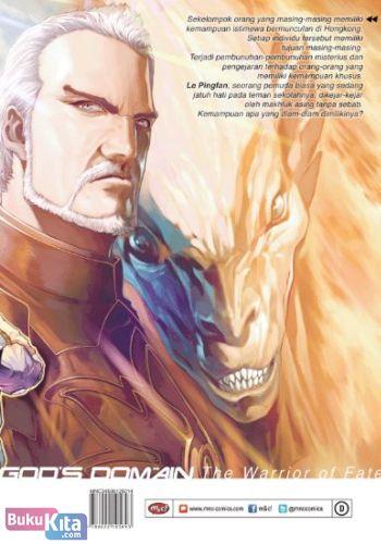 Cover Belakang Buku God's Domain : The Warrior of Fate 01