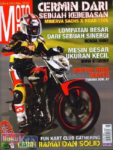 Cover Buku Majalah MOTOREV #05 - Mei 2012