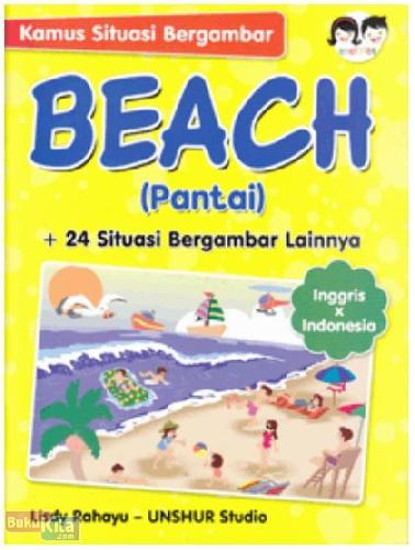 Cover Buku Kamus Situasi Bergambar Beach