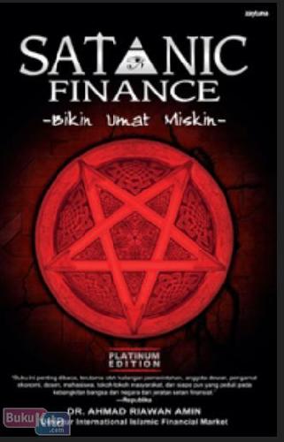 Cover Buku Satanic Finance - Bikin Umat Miskin