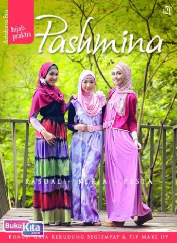 Cover Buku Hijab Praktis Pashmina