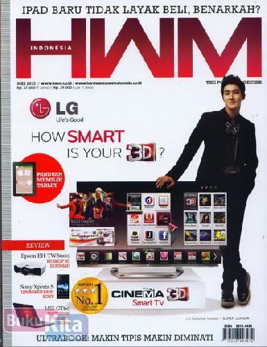 Cover Buku Majalah HWM INDONESIA - Mei 2012