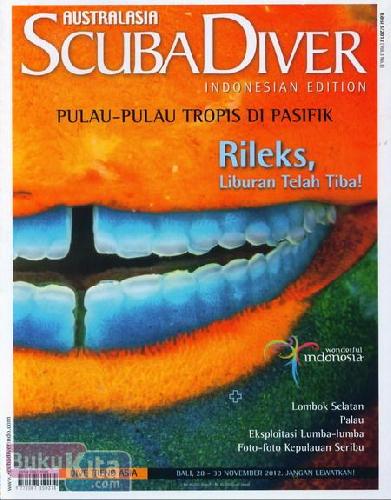 Cover Buku Majalah Scuba Diver Australasia |Indonesian Edition #03 - 2012