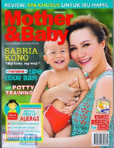 Cover Buku Majalah Mother & Baby #070 - Juni 2012