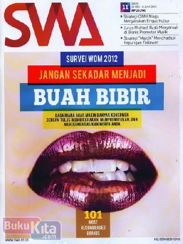 Cover Buku Majalah SWA Sembada No. 11 | 24 Mei - 6 Juni 2012