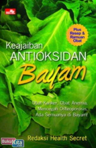 Cover Buku Keajaiban Antioksidan Bayam
