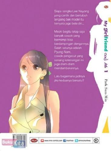 Cover Belakang Buku My Girlfriend and Me 01