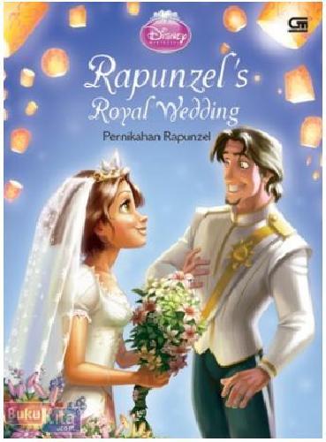 Cover Buku Disney Princess : Pernikahan Rapunzel
