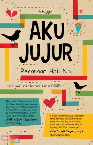 Cover Buku Aku Jujur - Perasaan Hati No. 1