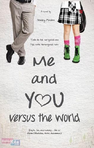 Cover Buku Me and You Versus the World