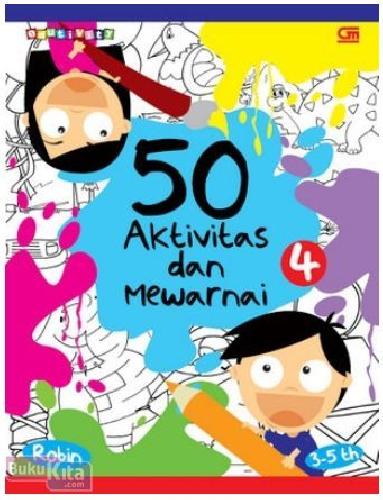 Cover Buku 50 Aktivitas dan Mewarnai 4