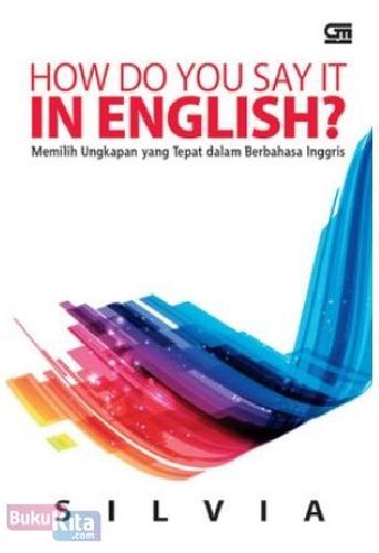 Cover Buku How do You Say it in English