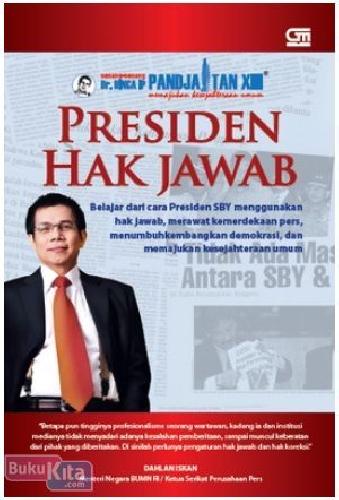 Cover Buku Presiden Hak Jawab