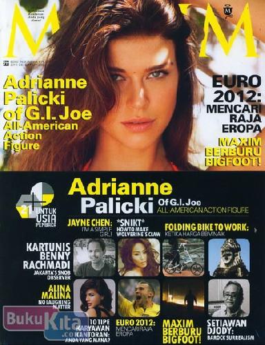 Cover Buku Majalah Maxim #79 - Juni 2012