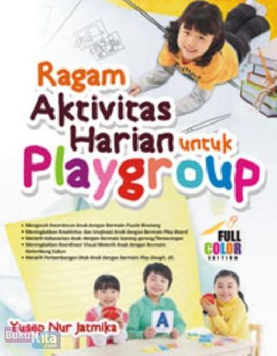 Cover Buku Ragam Aktivitas Harian Untuk Playgroup