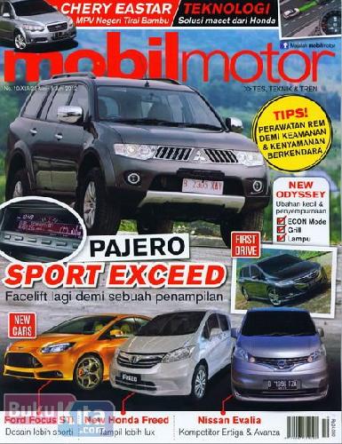Buku Majalah Mobil  Motor No 10 23 Mei 5 Juni 2012 