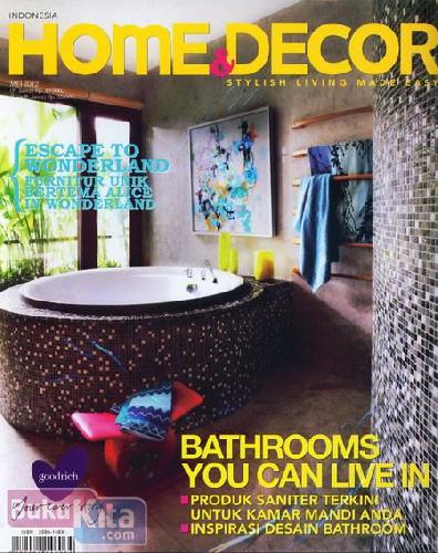 Cover Buku Majalah Home & Decor - Mei 2012