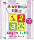 Cover Buku Brain Book For Baby Seri Angka 1 - 20 (Indonesia - Inggris)