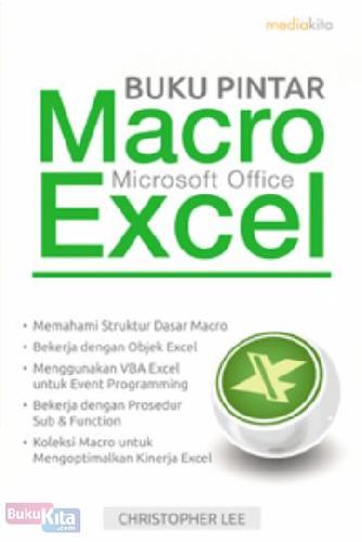 Cover Buku Buku Pintar Macro Microsoft Office Excel