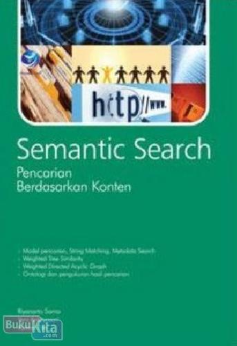 Cover Buku Semantic Search : Pencarian Berdasarkan Konten