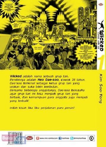 Cover Belakang Buku Wicked - Dance with Us 01