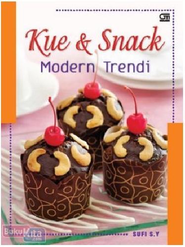 Cover Buku Resep Snack Modern dan Trendi