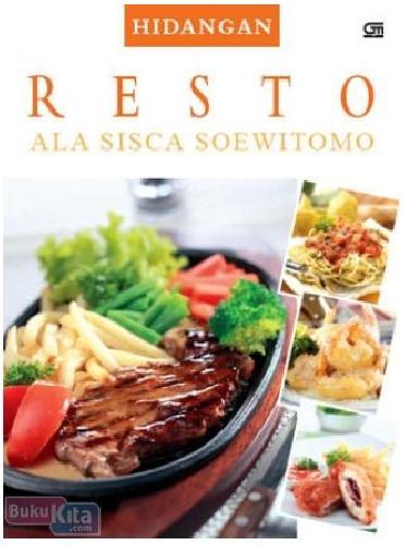 Cover Buku Hidangan Resto ala Sisca Soewitomo