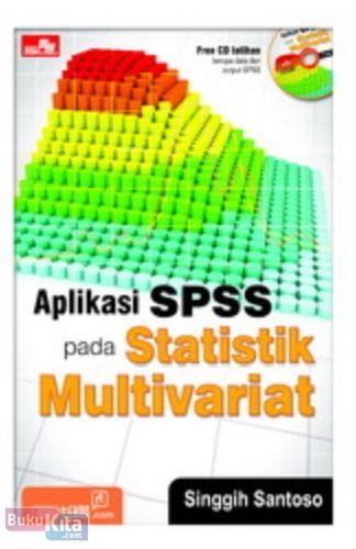 Cover Buku Aplikasi SPSS pada Statistik Multivariat