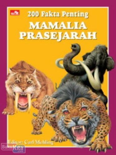 Cover Buku 200 Fakta Penting : Mamalia Prasejarah