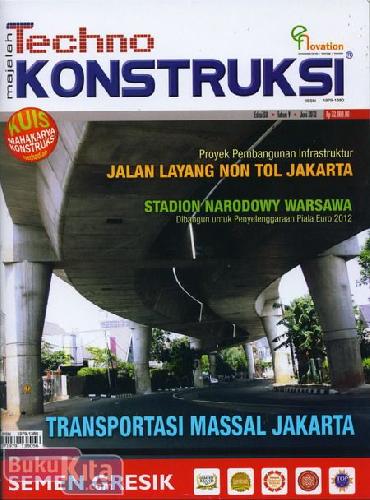 Cover Buku Majalah Techno Konstruksi #50 - Juni 2012