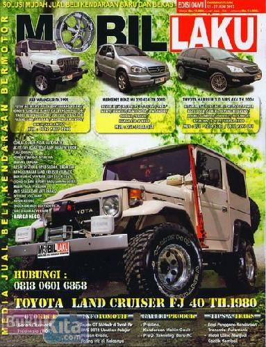 Cover Buku Majalah Mobil Laku #04 | 13 - 17 Juni 2012