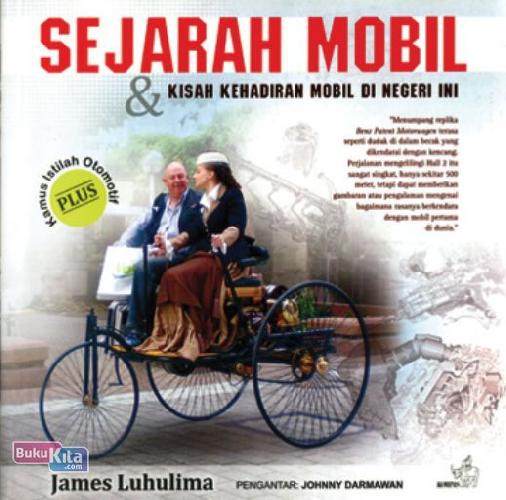 Cover Buku Sejarah Mobil & Kisah Kehadiran Mobil di Negeri ini