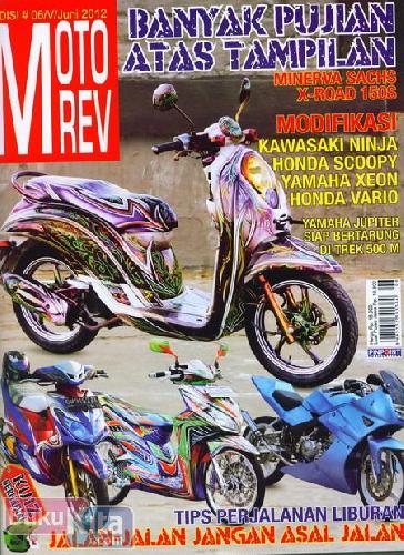 Cover Buku Majalah MOTOREV #06 - Juni 2012
