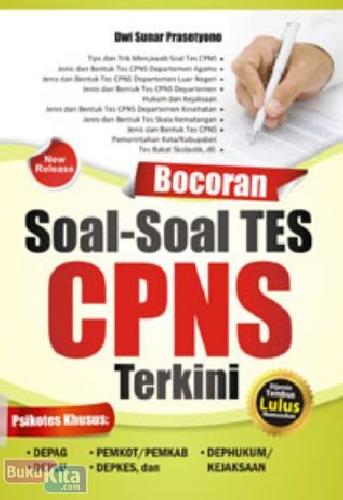 Cover Buku Bocoran Soal-Soal Tes CPNS Terkini