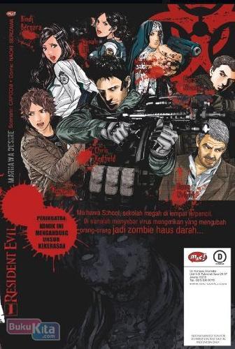 Cover Belakang Buku Resident Evil 1