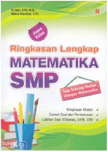 Cover Buku Ringkasan Lengkap Matematika SMP