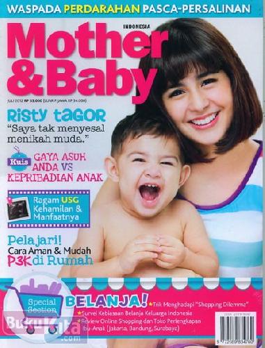 Cover Buku Majalah Mother & Baby #071 - Juli 2012