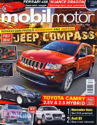 Cover Buku Majalah Mobil Motor No. 12 | 20 Juni -3 Juli 2012