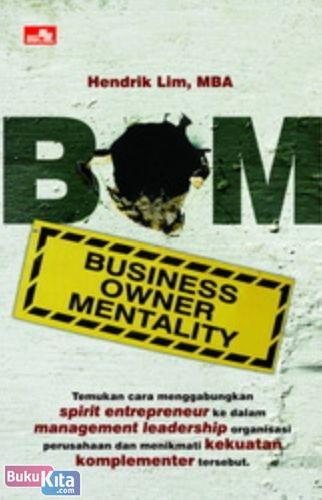 Cover Buku B.O.M Business Owner Mentality