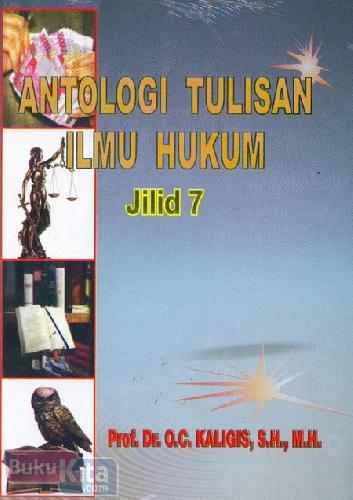 Cover Buku Antologi Tulisan Ilmu Hukum Jilid 7