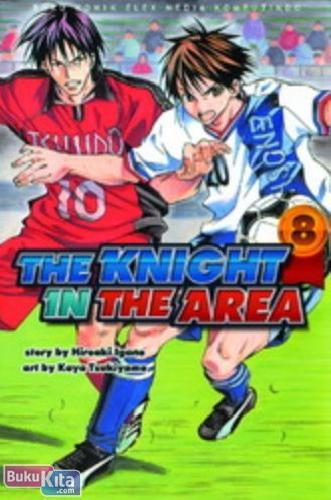 Cover Buku The Knight in the Area 08